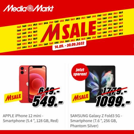 Angebote von Elektro & Computer | MSale in Media Markt | 19.9.2022 - 30.9.2022