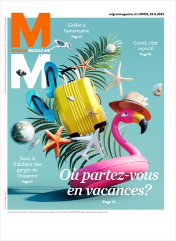 Migros Katalog in Plan-les-Ouates | MigrosMagazine | 20.6.2022 - 26.6.2022