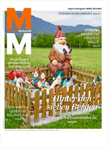 Migros Katalog in Wädenswil | MigrosMagazine | 20.6.2022 - 26.6.2022