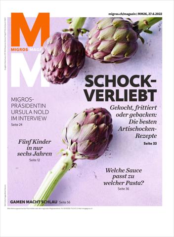 Migros Katalog in Schaffhausen | MigrosMagazine | 27.6.2022 - 3.7.2022