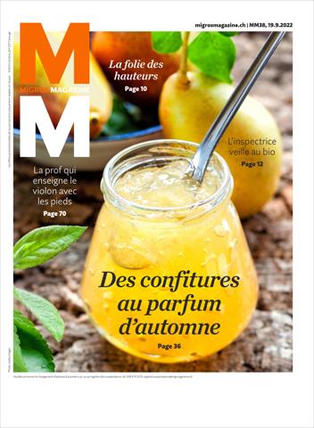 Migros Katalog in Thônex | MigrosMagazine | 19.9.2022 - 25.9.2022