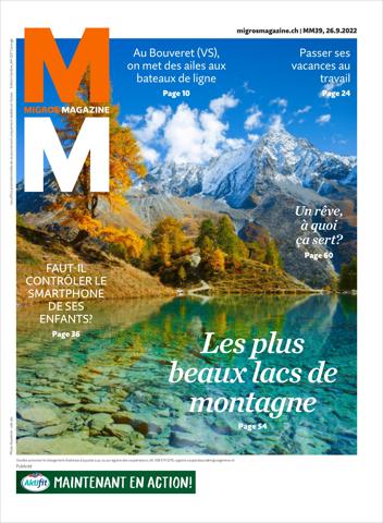 Migros Katalog in Plan-les-Ouates | MigrosMagazine | 26.9.2022 - 2.10.2022