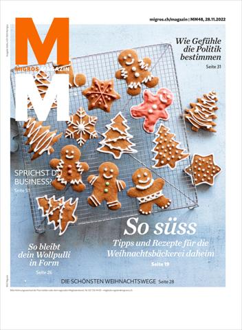 Migros Katalog in Martigny | MigrosMagazine | 28.11.2022 - 4.12.2022