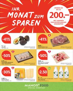 Angebote von Kaufhäuser in Zürich | Manor Food Angebote in Manor | 16.1.2023 - 30.1.2023