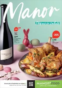 Manor Katalog | Offres Manor Food Easter | 27.3.2023 - 9.4.2023