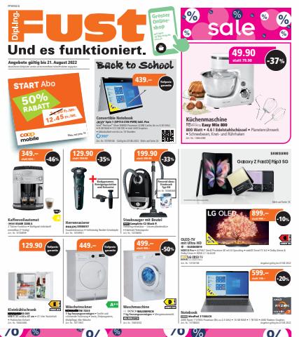 Angebote von Elektro & Computer in Luzern | Fust Post in Fust | 25.7.2022 - 21.8.2022