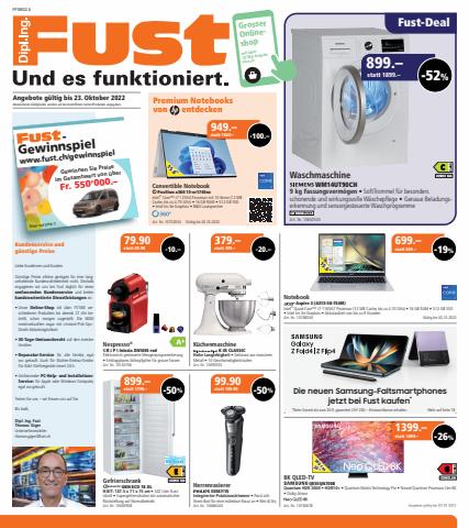 Angebote von Elektro & Computer in Basel | Fust Post in Fust | 19.9.2022 - 23.10.2022