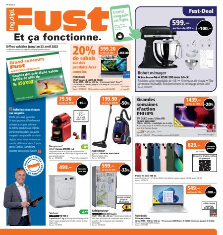 Fust Katalog in Bern | Courrier Fust | 20.3.2023 - 23.4.2023