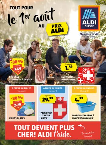 Aldi Katalog in Val-de-Travers | Aldi reklamblad | 7.7.2022 - 13.7.2022