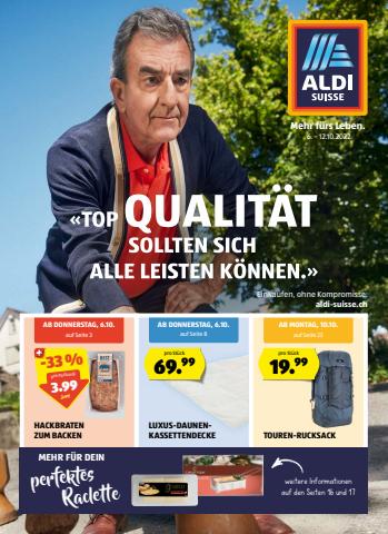 Aldi Katalog in Affoltern am Albis | Blättere online im ALDI SUISSE Flugblatt | 6.10.2022 - 12.10.2022