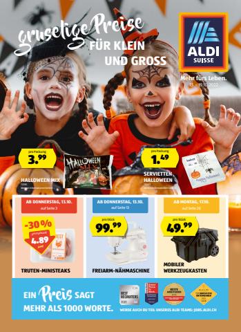 Aldi Katalog in Rapperswil | Blätter online im ALDI SUISSE Flugblatt | 13.10.2022 - 19.10.2022