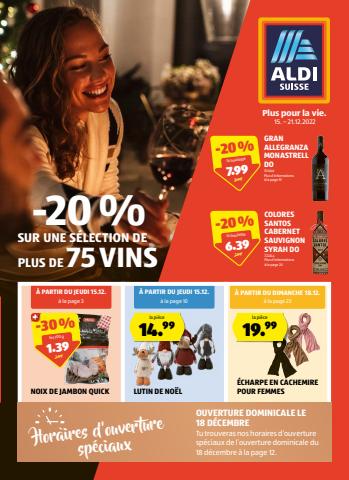 Aldi Katalog in Visp | Aldi reklamblad | 15.12.2022 - 21.12.2022