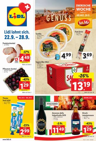 Lidl Katalog in Therwil | Lidl Aktuell | 22.9.2022 - 28.9.2022
