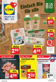 Angebote von Supermärkte in Basel | Lidl Aktuell in Lidl | 26.1.2023 - 1.2.2023