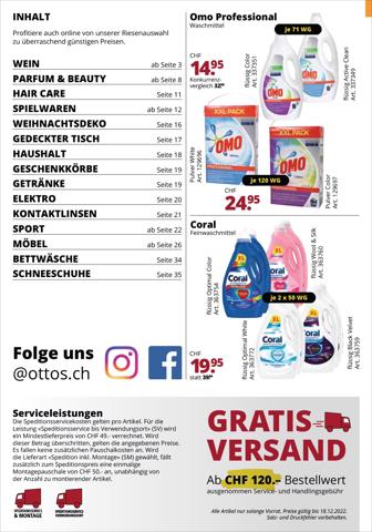Otto's Katalog in Bern | Otto's reklamblad | 21.11.2022 - 18.12.2022