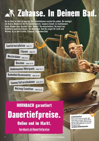 Hornbach Katalog in Biel (Bienne) | Zuhause. In Deinem Bad. | 20.9.2022 - 31.10.2022