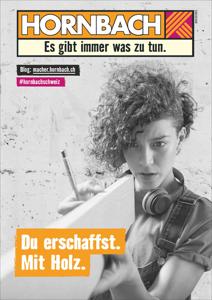 Hornbach Katalog | Du erschaffst. Mit Holz. | 17.1.2023 - 9.2.2023