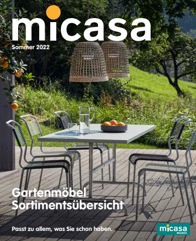 Micasa Katalog in Basel | Prospekt Sommer 2022 | 1.3.2022 - 31.8.2022