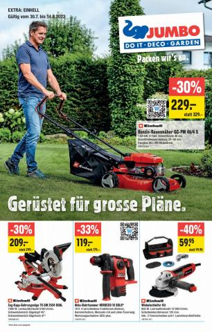 Angebote von Baumärkte & Gartencenter in Bern | Gerüstet für grosse Plane. in Jumbo | 30.7.2022 - 14.8.2022