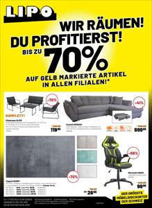 Angebote von Haus & Möbel in Basel | Lipo reklamblad in Lipo | 6.6.2023 - 9.6.2023