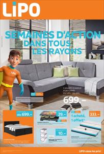 Angebote von Haus & Möbel in Lausanne | Lipo reklamblad in Lipo | 26.9.2023 - 9.10.2023