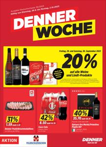 Denner Katalog in Altdorf | Denner Woche | 25.9.2023 - 2.10.2023