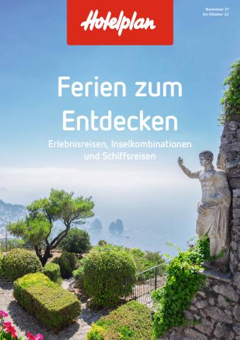 Hotelplan Katalog | Ferien zum Entdecken | 24.3.2022 - 20.10.2022