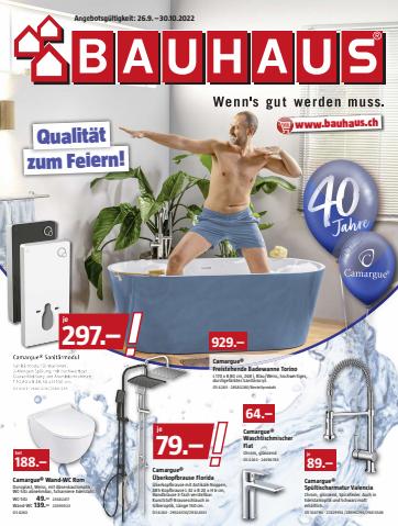 Angebote von Baumärkte & Gartencenter in Zürich | Bauhaus reklamblad in Bauhaus | 26.9.2022 - 31.10.2022