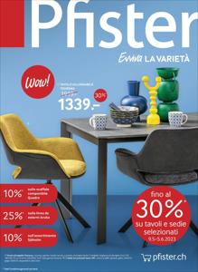 Pfister Katalog | Pfister reklamblad | 9.5.2023 - 5.6.2023