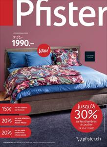Angebote von Haus & Möbel | Pfister reklamblad in Pfister | 26.9.2023 - 9.10.2023