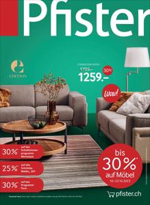 Pfister Katalog | Pfister reklamblad | 26.9.2023 - 23.10.2023
