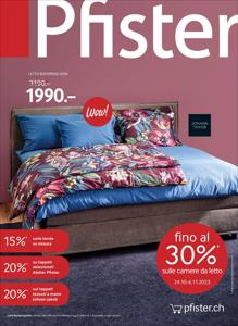 Angebote von Haus & Möbel in Lausanne | Pfister reklamblad in Pfister | 26.9.2023 - 9.10.2023