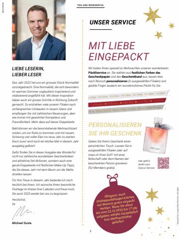 Import Parfumerie Katalog in Bern | Aktuelle Angebote | 16.11.2022 - 25.12.2022