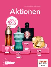 Angebote von Drogerien & Schönheit in Genève | Aktionen in Import Parfumerie | 21.3.2023 - 17.4.2023