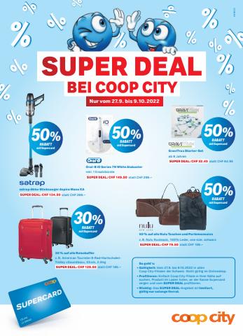 Coop City Katalog | Super Deal bei Coop City | 28.9.2022 - 9.10.2022