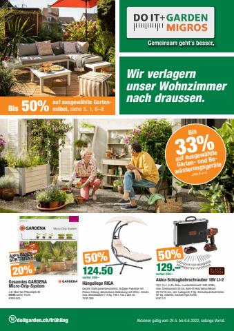 Do it + Garden Katalog in Lutry | Wir Verlagern unser Wohnzimmer nach draussen. | 24.5.2022 - 6.6.2022