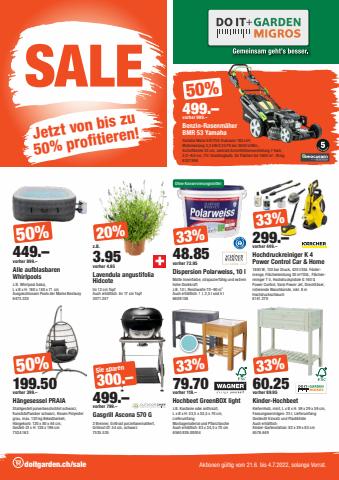 Do it + Garden Katalog | Sale jetzt von bis zu 50% profitieren! | 21.6.2022 - 4.7.2022