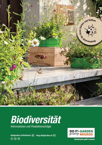 Do it + Garden Katalog in Bern | Do it + Garden Biodiversität Broschüre | 26.8.2022 - 31.12.2022