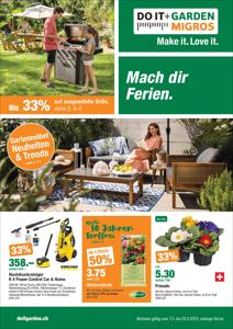 Do it + Garden Katalog in Lausanne | Do it + Garden Unser neuer Flyer ist da! | 14.3.2023 - 30.6.2023