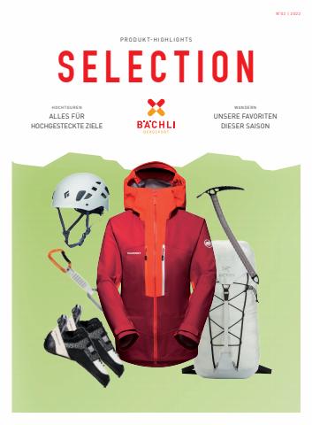 Bächli Bergsport Katalog | Selection 2/2022 | 12.4.2022 - 12.6.2022