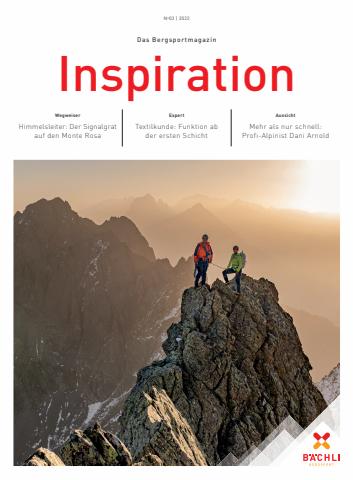 Bächli Bergsport Katalog | Inspiration Nr. 3 - 2022 | 20.6.2022 - 21.8.2022