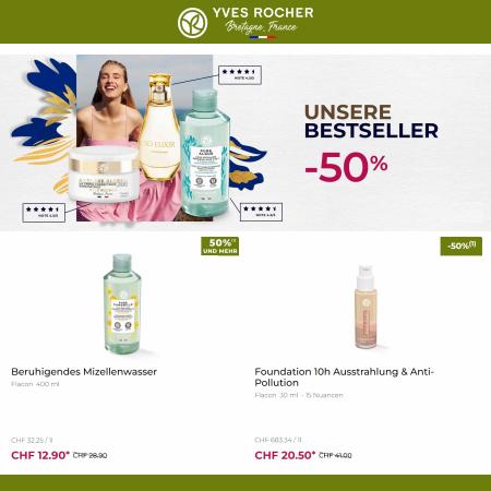 Yves Rocher Katalog in Genève | Unsere Bestseller -50% | 12.5.2022 - 19.5.2022