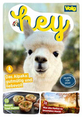 Volg Katalog in Basel | Kindermagazin «Hey» September/Oktober 2022 | 5.9.2022 - 31.10.2022