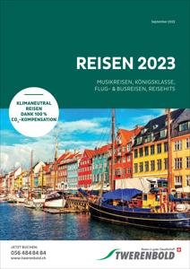Angebot auf Seite 54 des Reisen 2023-Katalogs von Twerenbold