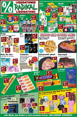 Angebote von Supermärkte | Wochenzeitung KW24 in Radikal | 21.6.2022 - 27.6.2022