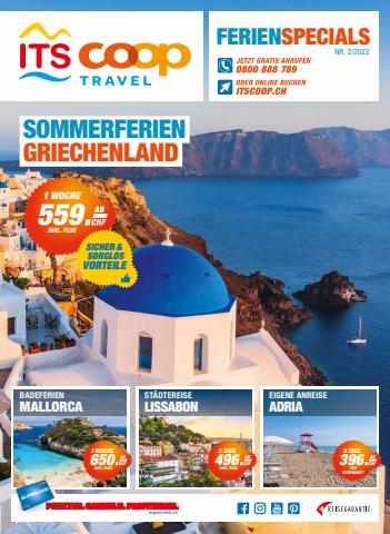 Coop Travel Katalog | Ferien Specials 02/22 | 18.4.2022 - 2.6.2022