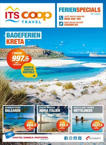 Coop Travel Katalog | Ferien Specials 02/23 | 24.4.2023 - 30.6.2023