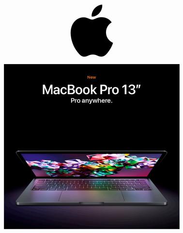 Angebote von Elektro & Computer | MacBook Pro 13' in Apple | 24.6.2022 - 17.10.2022