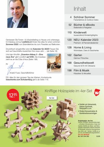 Weltbild Katalog in Luzern | Weltbild Katalog 07/2022 | 1.7.2022 - 31.7.2022