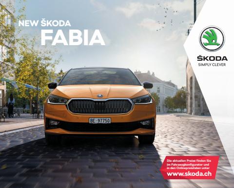 Škoda Katalog in Bern | Prospekt New FABIA | 27.5.2022 - 28.2.2023